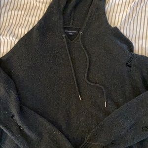 Charcoal grey hoodie